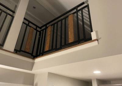 Close-Up View of Banister / Loft Railing